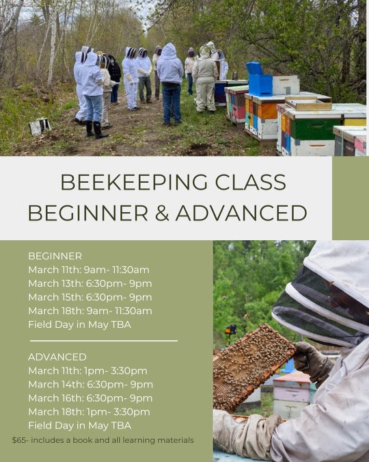 Swan's Honey beginner and advanced beekeeping classes β Swanβs Honey