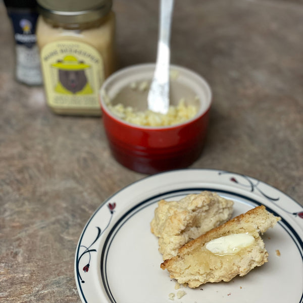 Easy Holiday Recipe: Homemade Honey Butter over Warm Biscuits