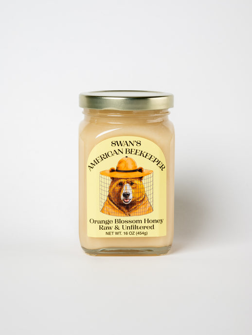 Orange Blossom Raw & Unfiltered Creamed Honey