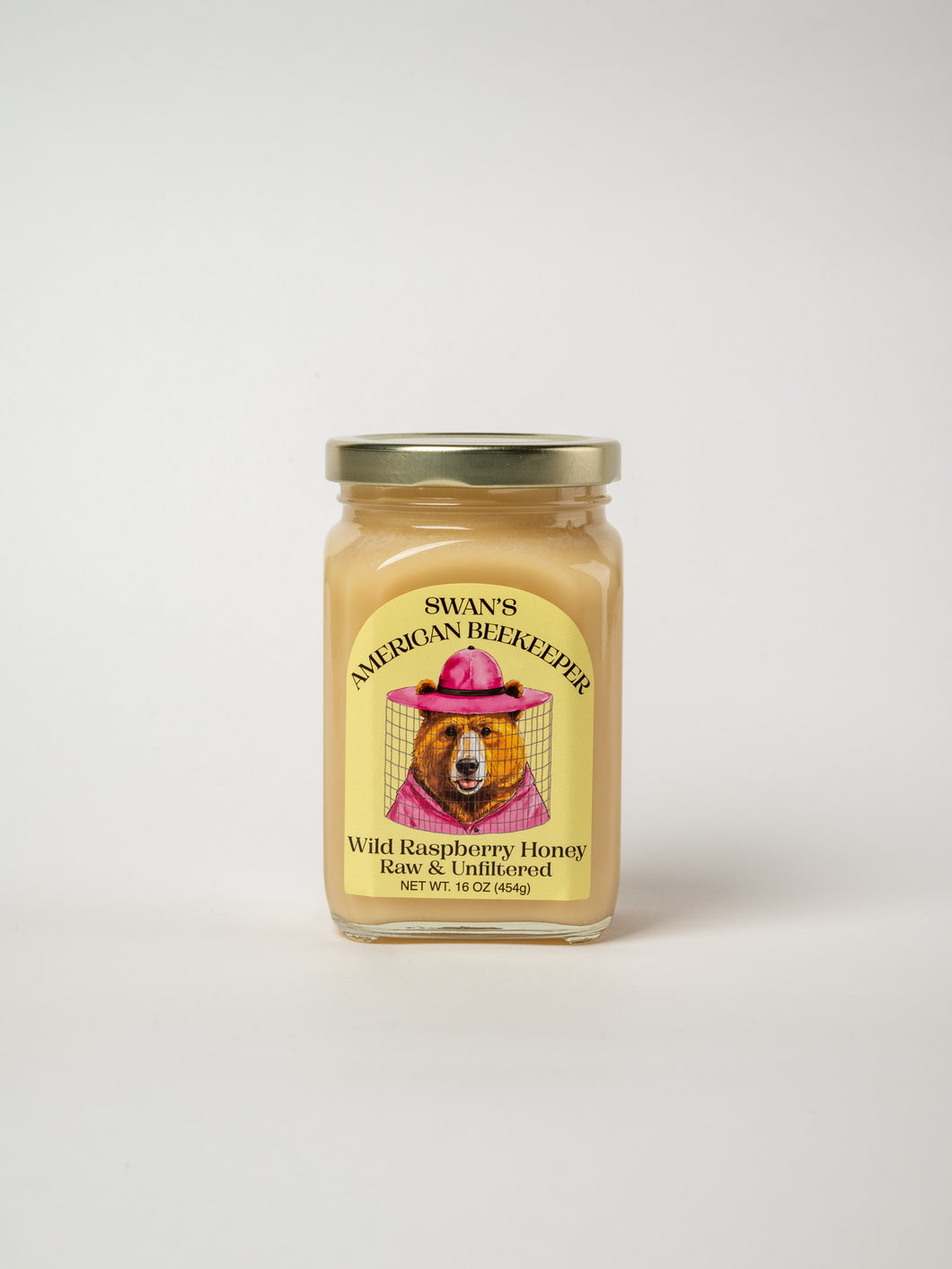 Wild Raspberry Raw & Unfiltered Creamed Honey