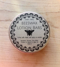 Load image into Gallery viewer, beeswax lotion bar closed