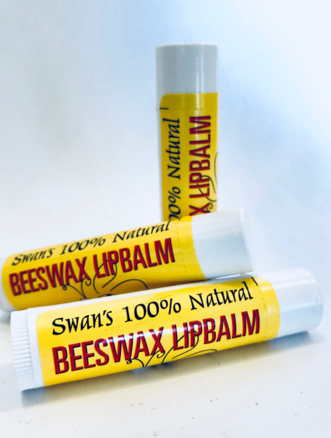 swan's honey beeswax lipbalm